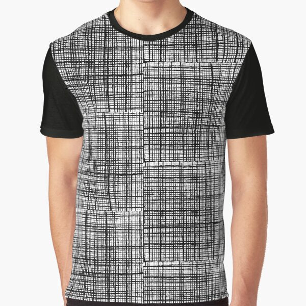 Abstract Grunge Distressed Tartan Design by SoccaTamam T-Shirts, Hoodie, Sweatshirt | BlankRebels.com (Image 1)