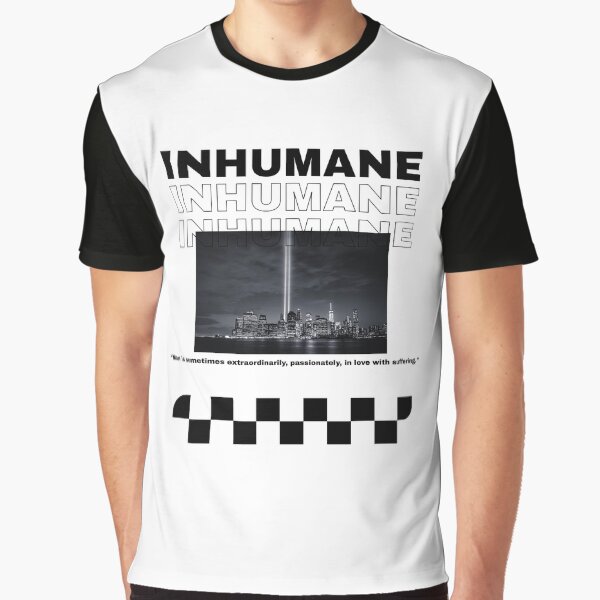 Inhumane y2k streetwear tshirt T-Shirt by Swaminiarts Hoodie, Sweatshirt | BlankRebels.com (Image 1)