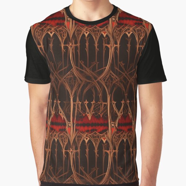 Seamless Gothic Arch Tile Pattern by ZeptepiPatterns T-Shirts, Hoodie, Sweatshirt | BlankRebels.com (Image 1)