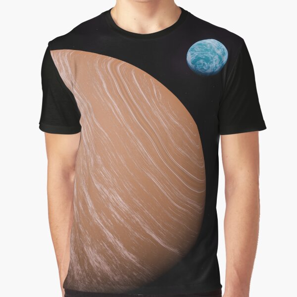 Alternative Glacier and Gas Giant Planet Render by Crimson Leaf T-Shirts, Hoodie, Sweatshirt | BlankRebels.com (Image 1)