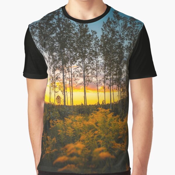 Beautiful sunset woods Reflecting serenity by DstartShop T-Shirts, Hoodie, Sweatshirt | BlankRebels.com (Image 1)