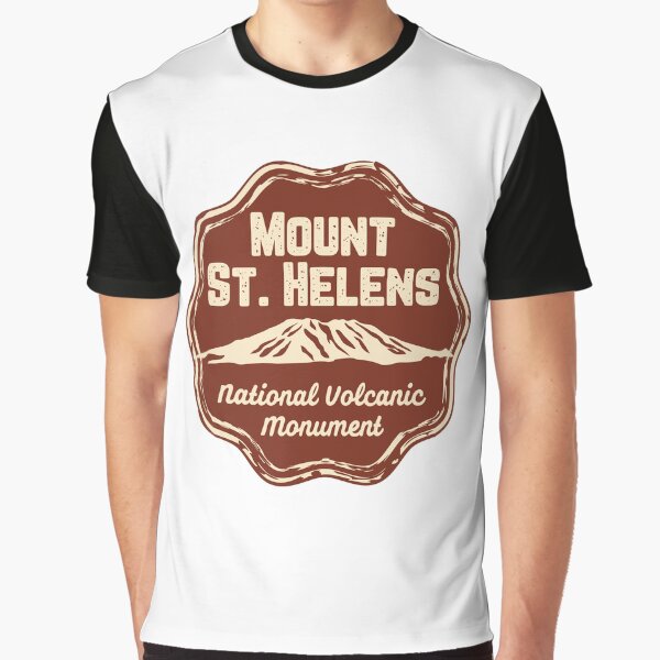 Mount St. Helens National Volcanic Monument (A) by ginkgotees T-Shirts, Hoodie, Sweatshirt | BlankRebels.com (Image 1)