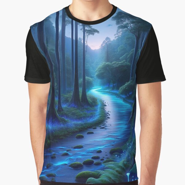 Mystical forest path by Cerberus-Art T-Shirts, Hoodie, Sweatshirt | BlankRebels.com (Image 1)