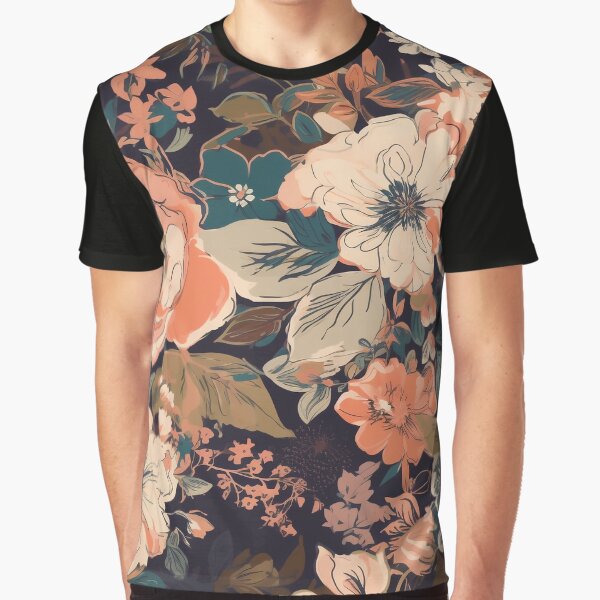 Floral Summer Big Flower Pattern Mixed Florals Pretty Flowers High Contrast Flowers Home Decor by EmilyFNM3D... (Image 1)