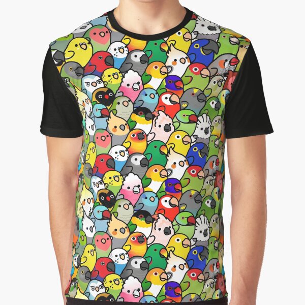 Everybirdy Pattern 2023 by birdhism T-Shirts, Hoodie, Sweatshirt | BlankRebels.com (Image 1)