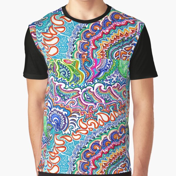 Rainbow Flame Doodle by Hannah Staab T-Shirts, Hoodie, Sweatshirt | BlankRebels.com (Image 1)