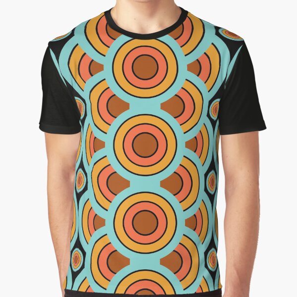 60s 70s Style - Retro Modern Circles - Vintage Mid-Century by Inspired Images T-Shirts, Hoodie, Sweatshirt (Image 1)