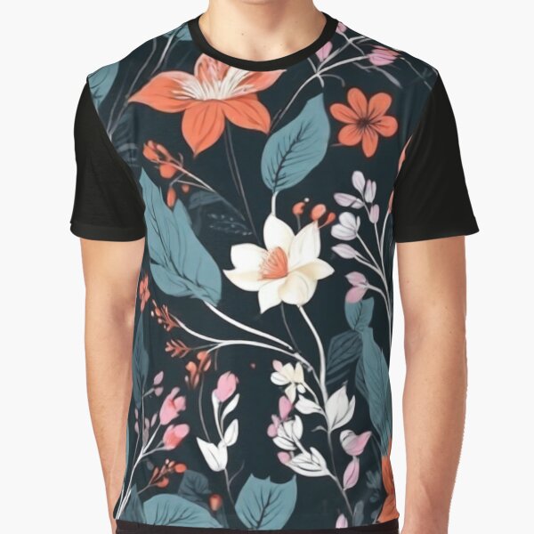 Lustful Floral Pattern 003 by Alexis Art Collection T-Shirts, Hoodie, Sweatshirt | BlankRebels.com (Image 1)