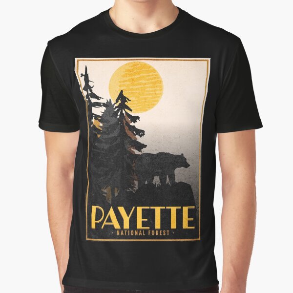 Payette National Forest - Idaho by Rich Summers Art T-Shirts, Hoodie, Sweatshirt | BlankRebels.com (Image 1)