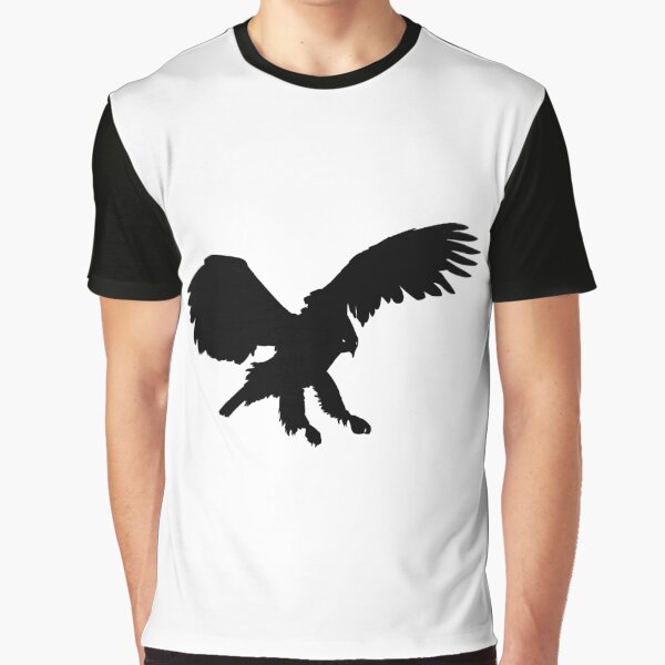 Eagle Black Silhouette Pet Animal Cool Style by gin3art T-Shirts, Hoodie, Sweatshirt | BlankRebels.com (Image 1)