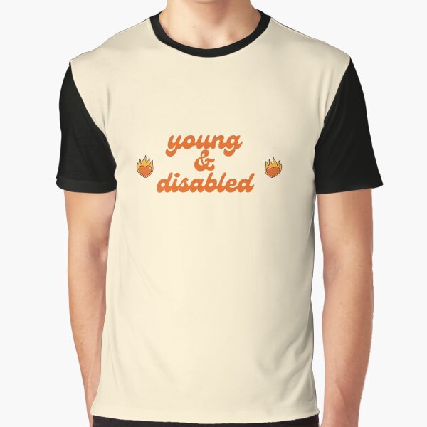 Young & Disabled by brainfog designs T-Shirts, Hoodie, Sweatshirt | BlankRebels.com (Image 1)