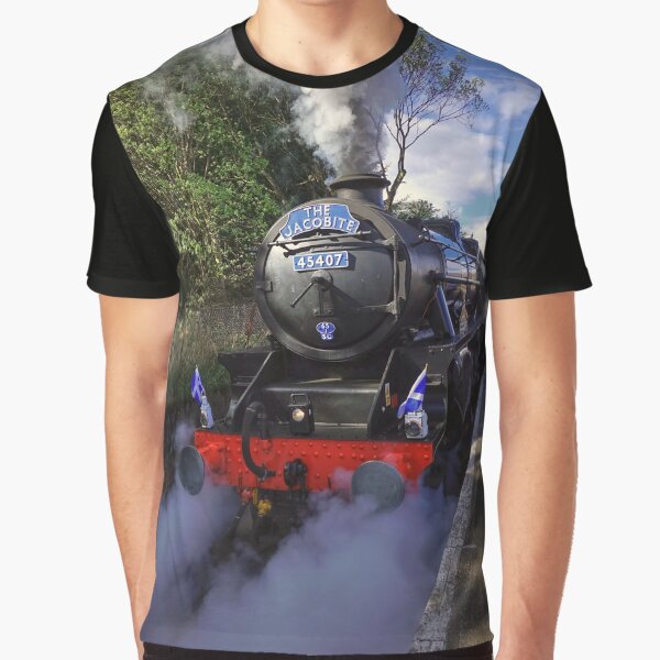 The Jacobite Steam Train. by AlbaPhotography T-Shirts, Hoodie, Sweatshirt | BlankRebels.com (Image 1)