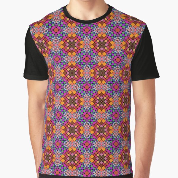 prismatic colorful flowers floral decorative widescreen by Abrahamjrnd T-Shirts, Hoodie, Sweatshirt (Image 1)