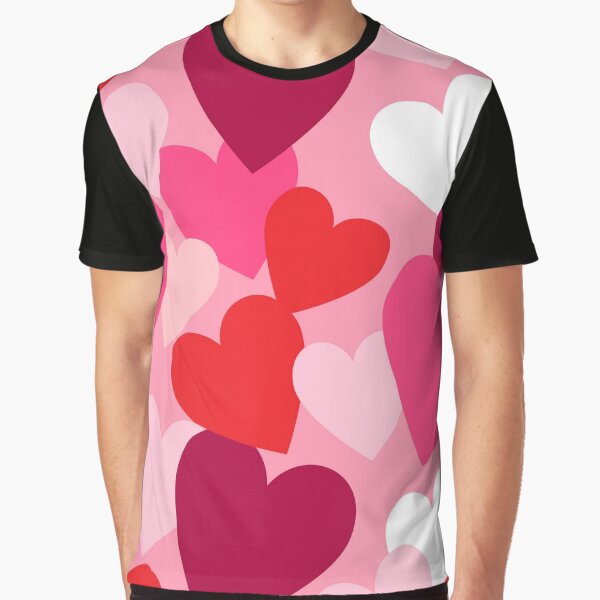 Valentine Hearts by pugmom4 T-Shirts, Hoodie, Sweatshirt | BlankRebels.com (Image 1)