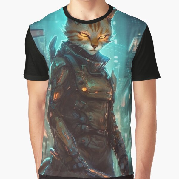 Cyberpunk Felines #2523E96EA T-Shirts, Hoodie, Sweatshirt