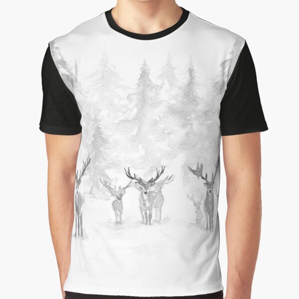 Deers by Ibreathart T-Shirts, Hoodie, Sweatshirt | BlankRebels.com (Image 1)