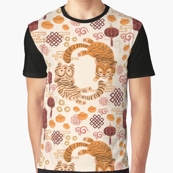 The Ying Yang Tiger Pattern by Khotekmei T-Shirts, Hoodie, Sweatshirt | BlankRebels.com (Image 1)