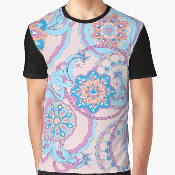 boho pattern with mandalas by AlinNova T-Shirts, Hoodie, Sweatshirt | BlankRebels.com (Image 1)
