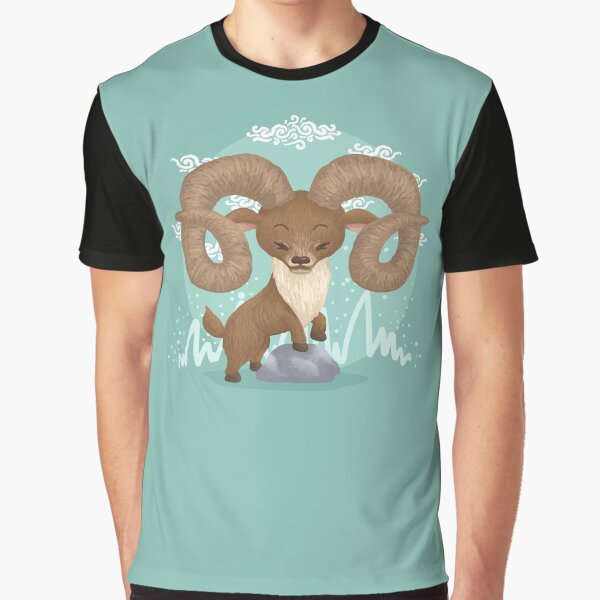 Happy Transcaspian Urial by Khotekmei T-Shirts, Hoodie, Sweatshirt | BlankRebels.com (Image 1)