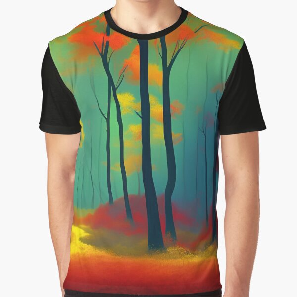 A forest full of colors artwork by brandway T-Shirts, Hoodie, Sweatshirt | BlankRebels.com (Image 1)