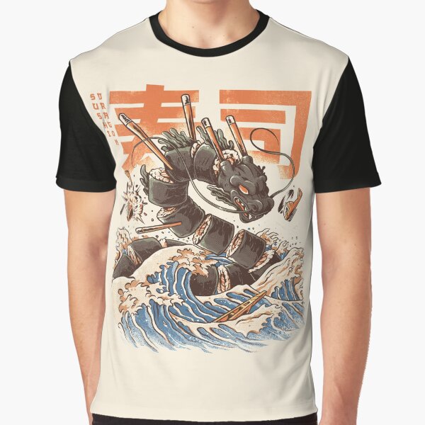 Great Sushi Dragon by Ilustrata® T-Shirts, Hoodie, Sweatshirt | BlankRebels.com (Image 1)