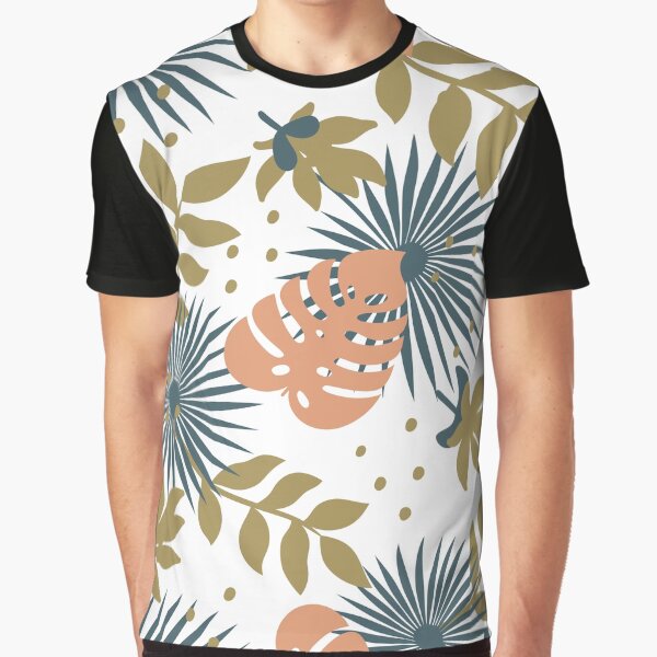 Colorful floral pattern by BubblePandas T-Shirts, Hoodie, Sweatshirt | BlankRebels.com (Image 1)