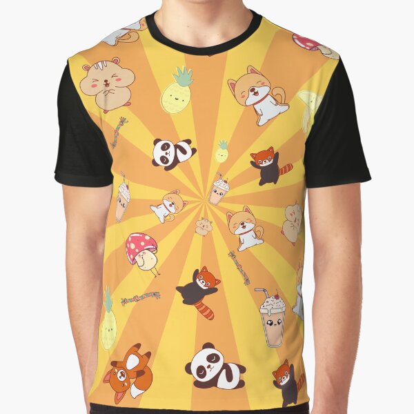 Kawaii pattern by ArtAngiTresors T-Shirts, Hoodie, Sweatshirt | BlankRebels.com (Image 1)