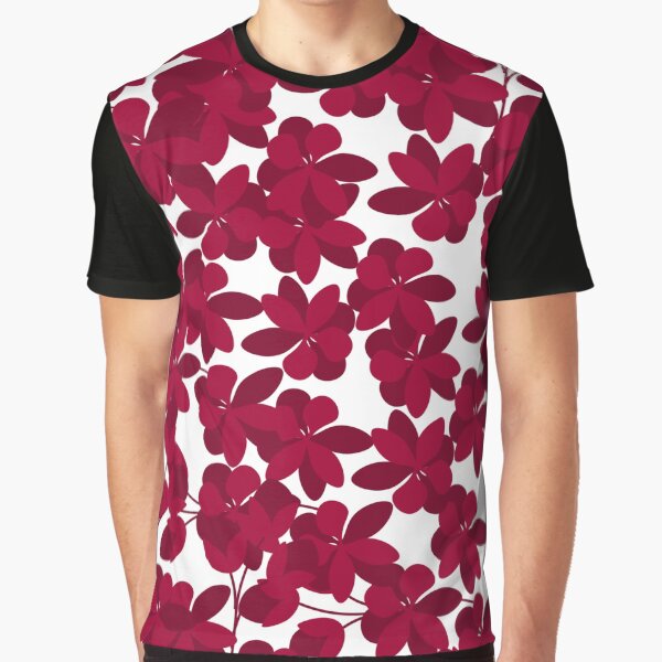 Red floral design by MPDesign84 T-Shirts, Hoodie, Sweatshirt | BlankRebels.com (Image 1)