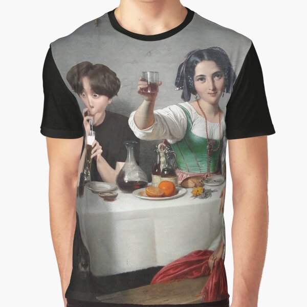 JHope Has a Drink by Maerlyn8 T-Shirts, Hoodie, Sweatshirt | BlankRebels.com (Image 1)