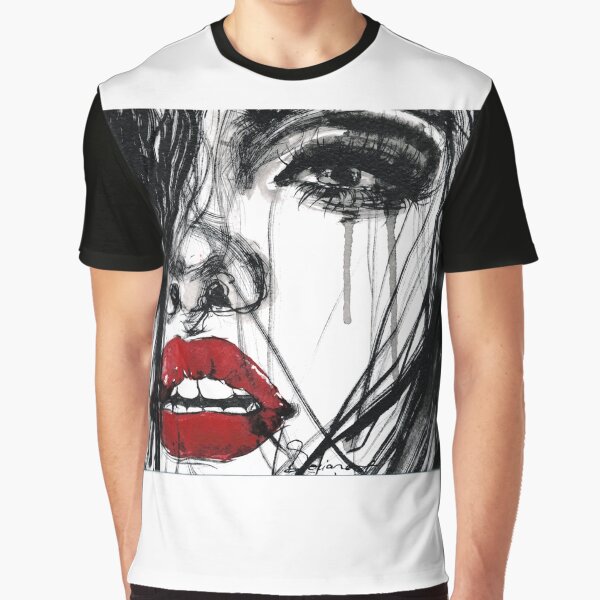 Red Lips by Ibreathart T-Shirts, Hoodie, Sweatshirt | BlankRebels.com (Image 1)
