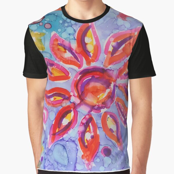Fun Floral by GlennArt T-Shirts, Hoodie, Sweatshirt | BlankRebels.com (Image 1)