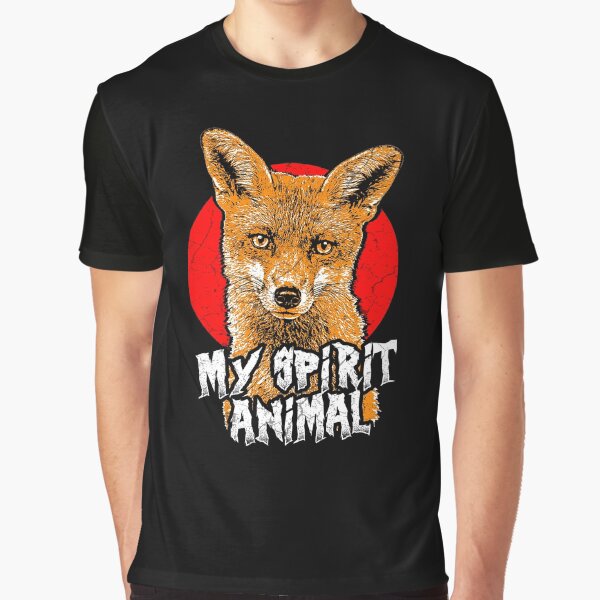 The fox is my spirit animal by Mila1946 T-Shirts, Hoodie, Sweatshirt | BlankRebels.com (Image 1)