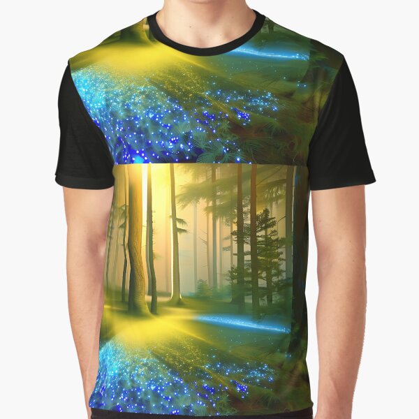Fantasy Forest Art | Magical Forest | Fairytale | Fantasy Background | Luminous Enchanted Forest | Beautiful... (Image 1)
