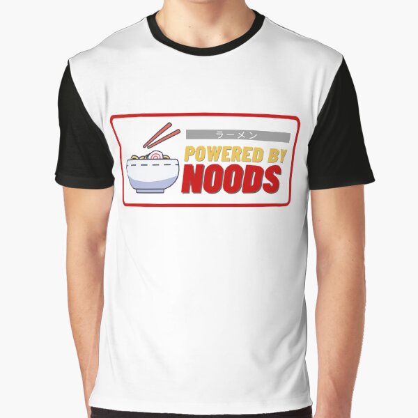 powered by noods by Bizarro23 T-Shirts, Hoodie, Sweatshirt | BlankRebels.com (Image 1)