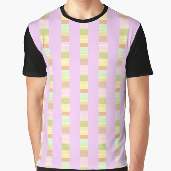 Lavender cottagecore color combination | Lavender cottagecore color geometric pattern by lausn T-Shirts,... (Image 1)