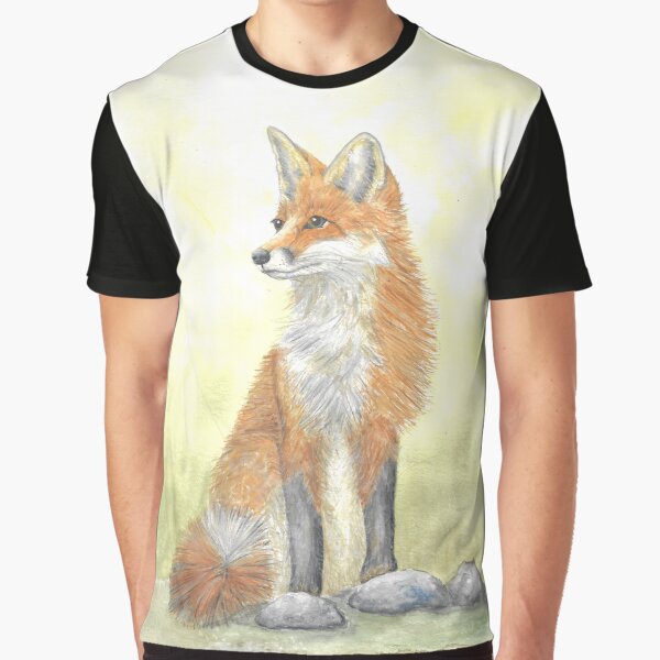 Fox by the roadside by Sandra  Steinke T-Shirts, Hoodie, Sweatshirt | BlankRebels.com (Image 1)