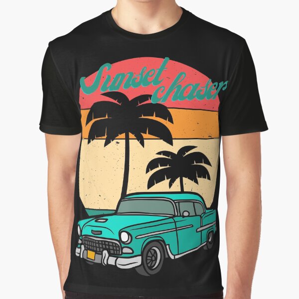 Vintage Sunset Chaser Latest Gender Neutral Retro Retro Cars Retro Classic Car T-Shirts, Hoodie, Sweatshirt