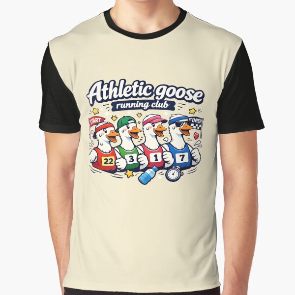 Athletic Goose Running Club by DemureArtsy T-Shirts, Hoodie, Sweatshirt | BlankRebels.com (Image 1)