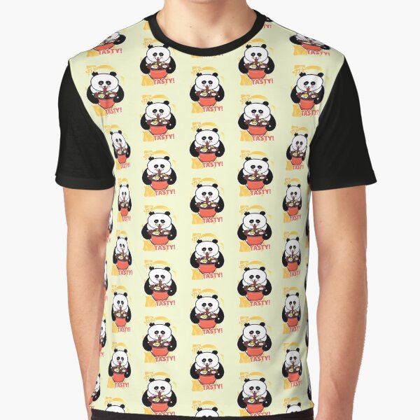 Kawaii Panda Loves Ramen- Ramen Life Tastes Great! by Red-ElYoubi T-Shirts, Hoodie, Sweatshirt | BlankRebels.com (Image 1)