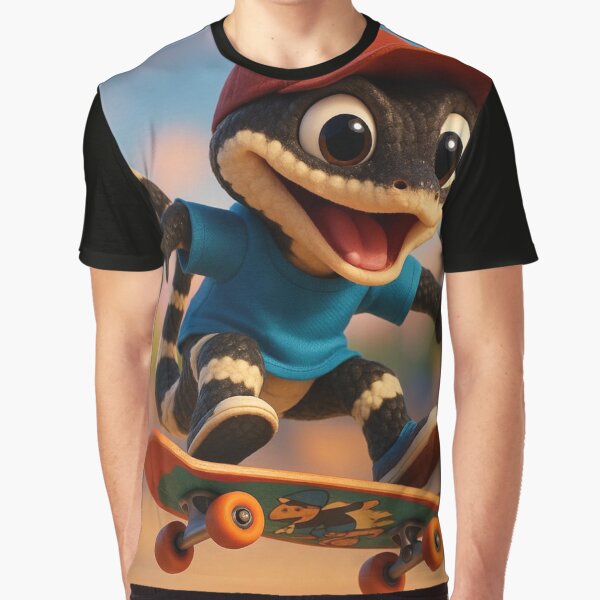 Skater Malayan Krait Snake by Sillytoe T-Shirts, Hoodie, Sweatshirt | BlankRebels.com (Image 1)