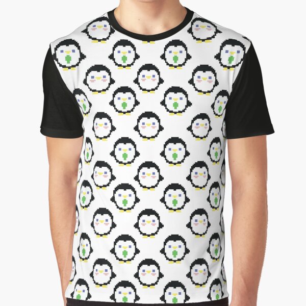 Pixel Penguins (White) by PhoenixiaDesign