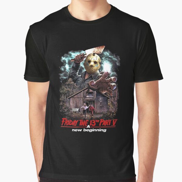 Copy of Friday The 13th part 5 A New Beginning by brian0630 T-Shirts, Hoodie, Sweatshirt | BlankRebels.com (Image 1)