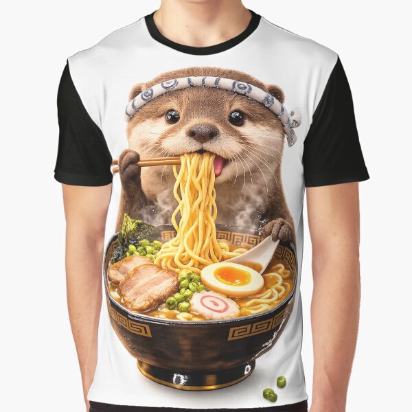 Otterly amazing ramen! by DGS Creative Designs T-Shirts, Hoodie, Sweatshirt | BlankRebels.com (Image 1)