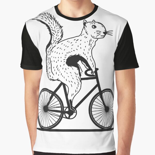 Funny Cycling Animal Lover Squirrel On A Bike by Uglyandcute T-Shirts, Hoodie, Sweatshirt | BlankRebels.com (Image 1)