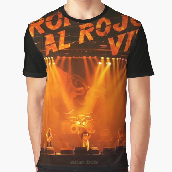 Barón Rojo - Barón al rojo vivo album 1984 by MitchellTVV T-Shirts, Hoodie, Sweatshirt | BlankRebels.com (Image 1)