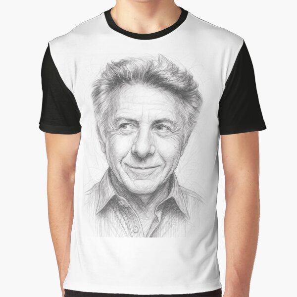Film Icon Pencil Portrait by Leon Woods Pencil Art T-Shirts, Hoodie, Sweatshirt | BlankRebels.com (Image 1)