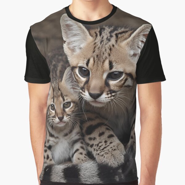 Animal Baby Series, Ocelot by FullSurrender T-Shirts, Hoodie, Sweatshirt | BlankRebels.com (Image 1)