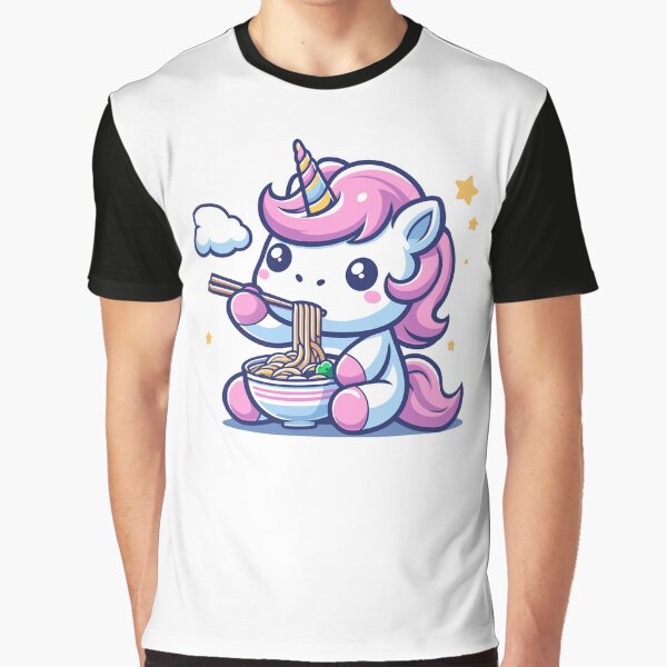 Magical Noodle Unicorn by Designowner T-Shirts, Hoodie, Sweatshirt | BlankRebels.com (Image 1)