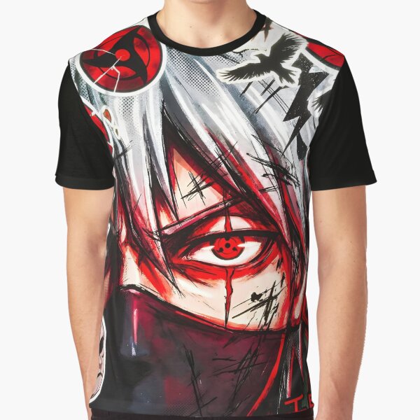 Red Eye Ninja Warrior – Lightning God Anime Shinobi Art by Dyan4