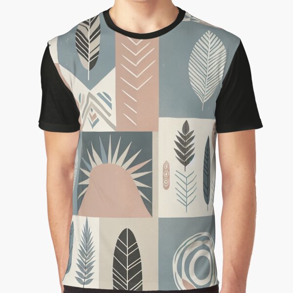 Boho Abstract Background - 46 by Acabee T-Shirts, Hoodie, Sweatshirt | BlankRebels.com (Image 1)